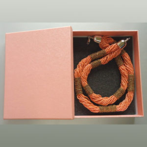 The Peach Double Dame Necklace
