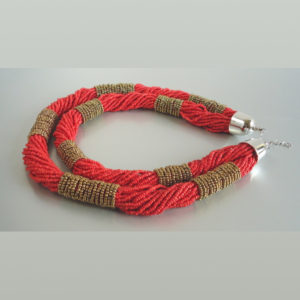 Red Double Dame Necklace
