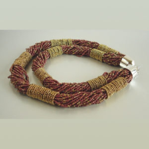 Brown Double Dame Necklace