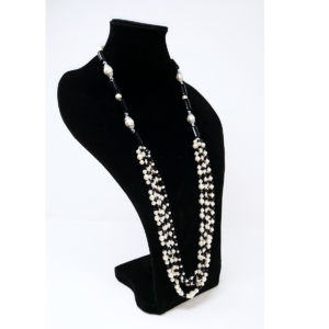 Monochrome Pearl Sway Necklace by HMJServices