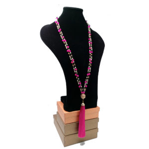 Pink Glam Necklace by HMJServices