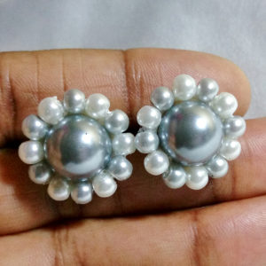Pearl Floral Studs by HMJServices