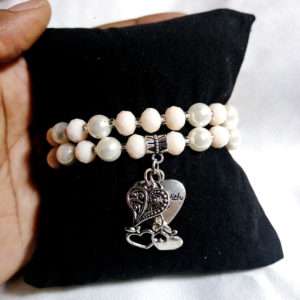 Pearl Charm Bracelet by HMJServices